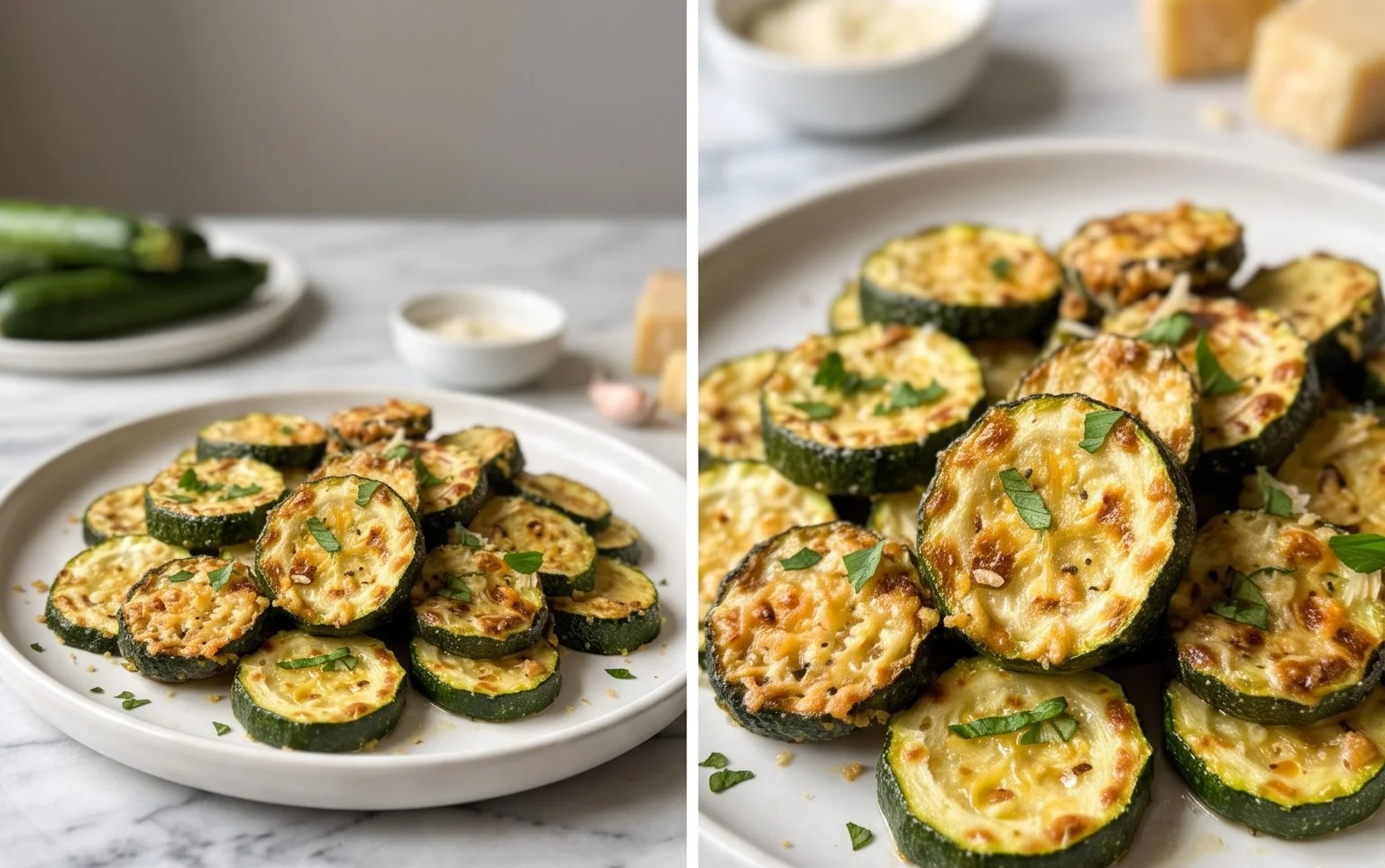 Courgettes Rôties Ail Parmesan Croustillantes Irrésistibles
